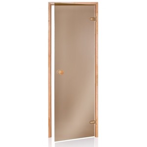 SCAN saunové dvere bronzové 790x1990 mm /8x20/
