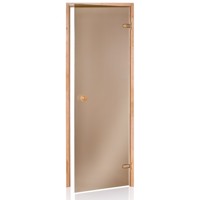 SCAN saunové dvere bronzové 790x1890 mm /8x19/