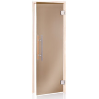 SCAN Premium saunové dvere bronz 690x1990mm /7x2...